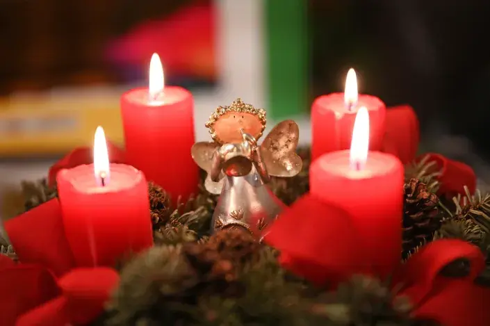 Staročeský adventní věnec Staročeský adventní věnec