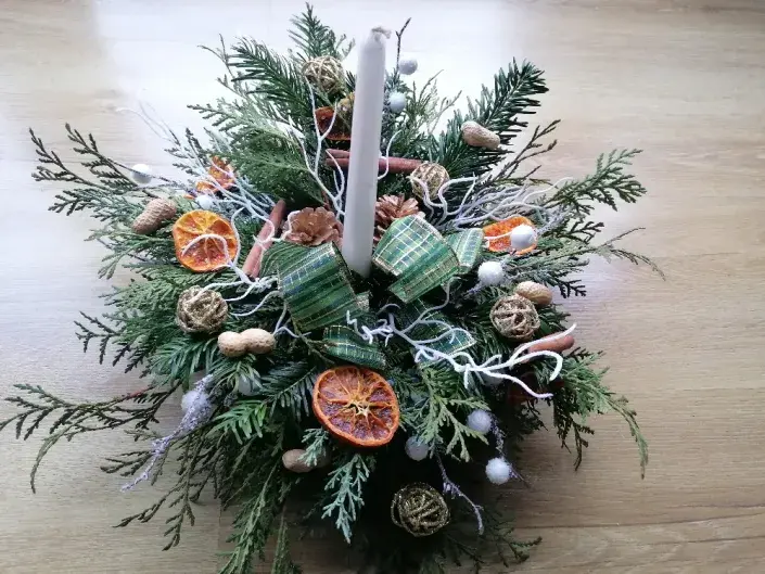 Vánoční svícen Vánoční svícen