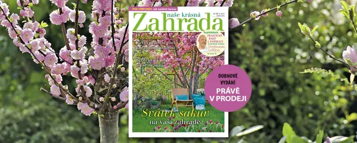Naše krásná zahrada duben Naše krásná zahrada duben