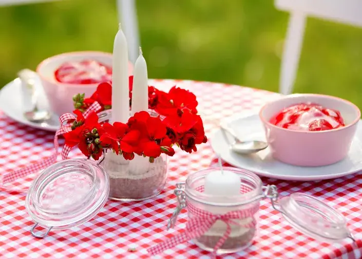 Věneček z muškátů Věneček z muškátů