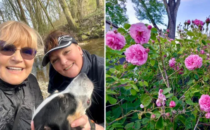 Na návštěvě u Věry Martinové a její sestry Lenky Slavíkové