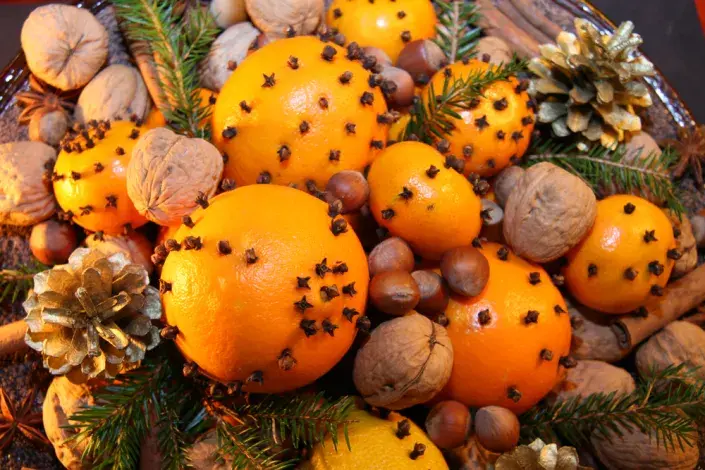 Vánoce pomeranče