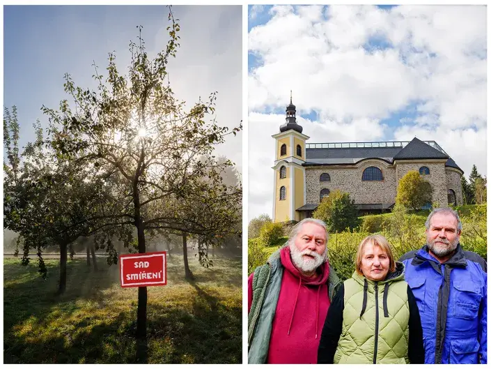 Sad smíření v Neratově je nadějí pro zachování vzácných druhů ovocných stromů pro další generace Sad smíření v Neratově je nadějí pro zachování vzácných druhů ovocných stromů pro další generace