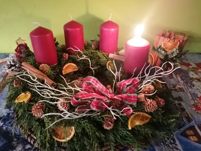 adventní věnec adventní věnec