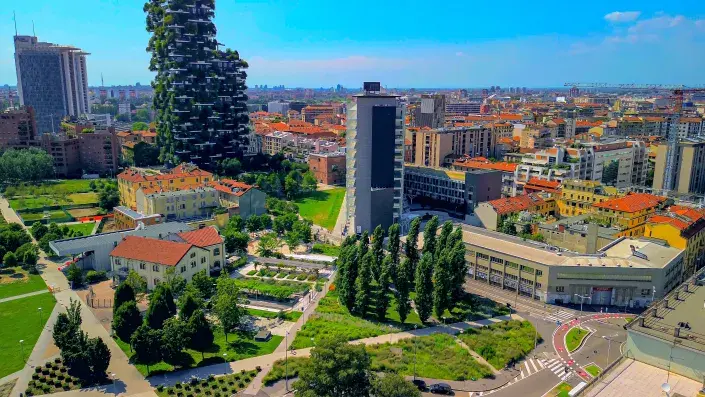 Ekologický projekt Bosco Verticale Milano