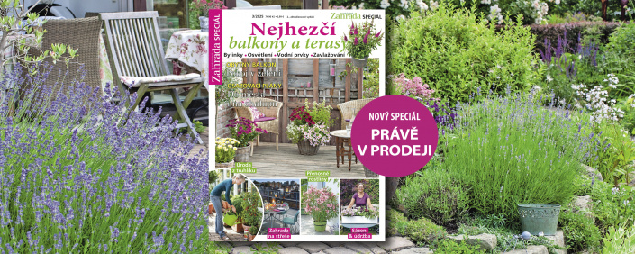 Naše krásná zahrada speciál Nejhezčí balkony a terasa