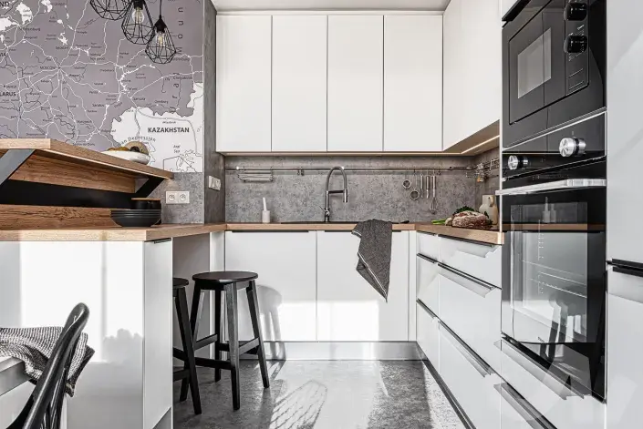 Designová kuchyně. Designová kuchyně.