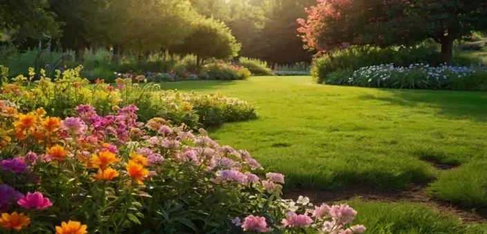 Květinové záhony Květinové záhony