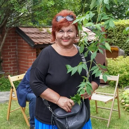 Hanka Křížková a její terasová zahrada Hanka Křížková a její terasová zahrada