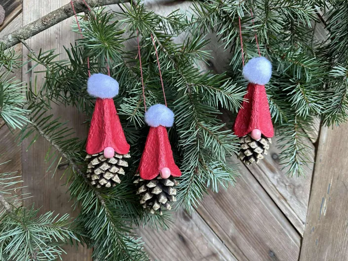 vánoční skřítci DIY