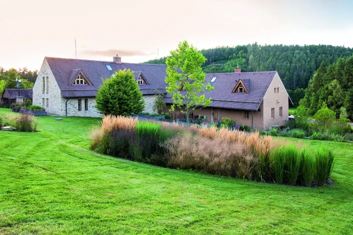 Zahrada jako součást krajiny