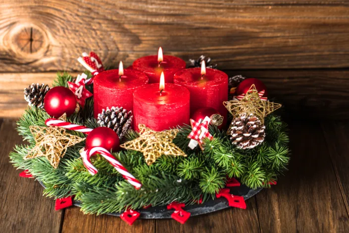 adventní věnec