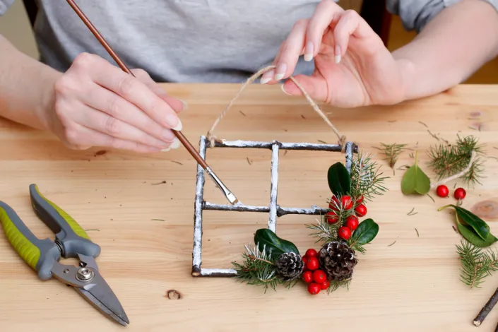 Vánoční dekorace, adventní okénko Vánoční dekorace, adventní okénko