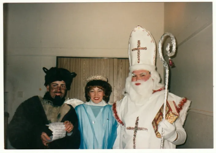 Česká tradice v podobě Mikuláše, čerta a anděla