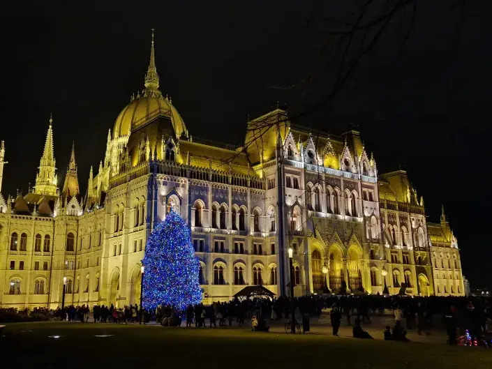 Vánoce v Budapešti