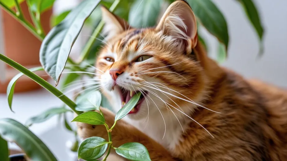 Jedovaté pokojové rostliny ve vztahu ke čtyřnohým mazlíčkům