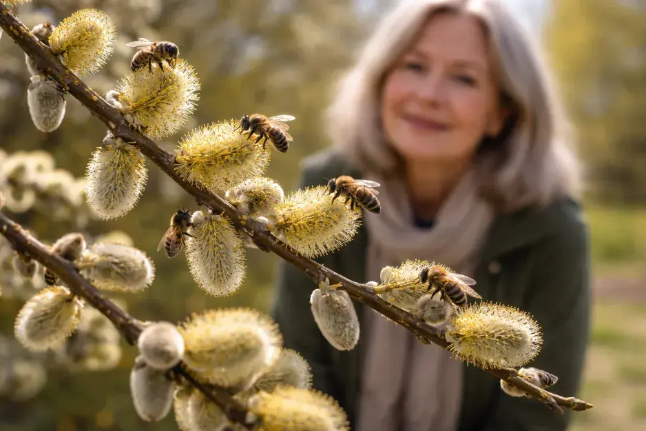 Vrba jíva (Salix caprea) Vrba jíva (Salix caprea)