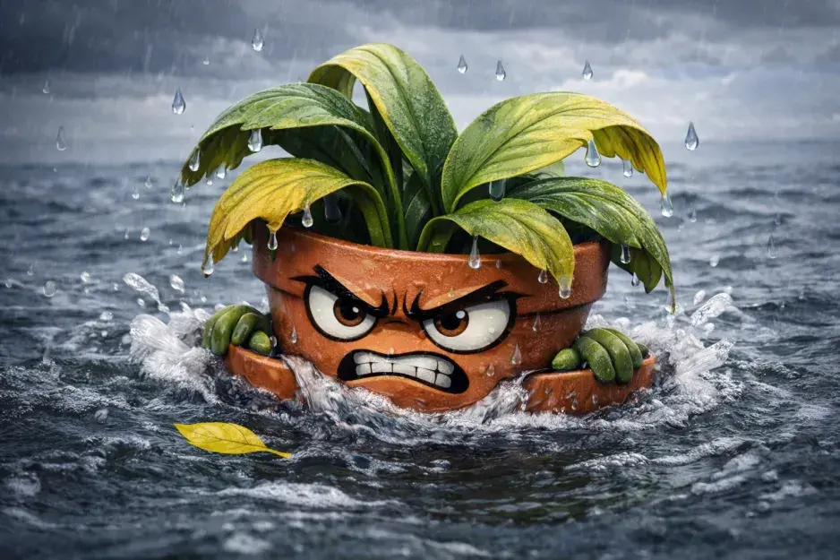 Když je vody moc: Jak vypadá přelitá pokojovka a její záchrana v praxi