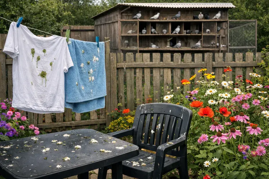 Holubník na zahradě