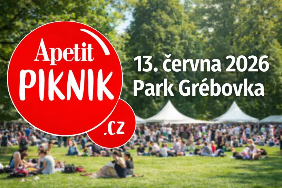 Apetit piknik v roce 2026 proběhne opět v parku Grébovka, a to 13. června.