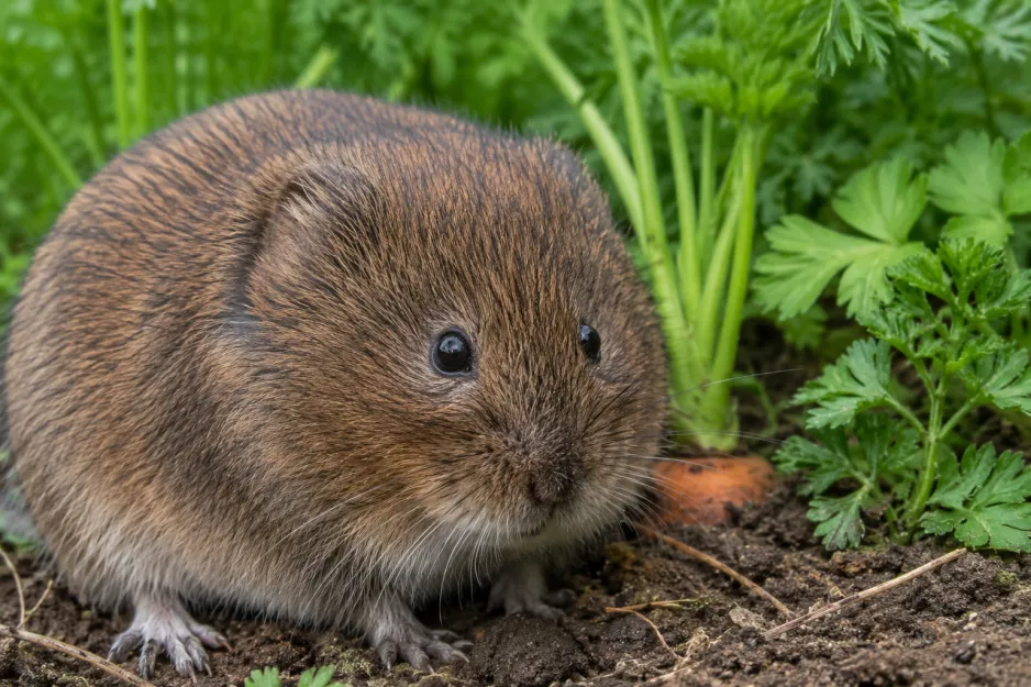Hraboš polní (Microtus arvalis) 