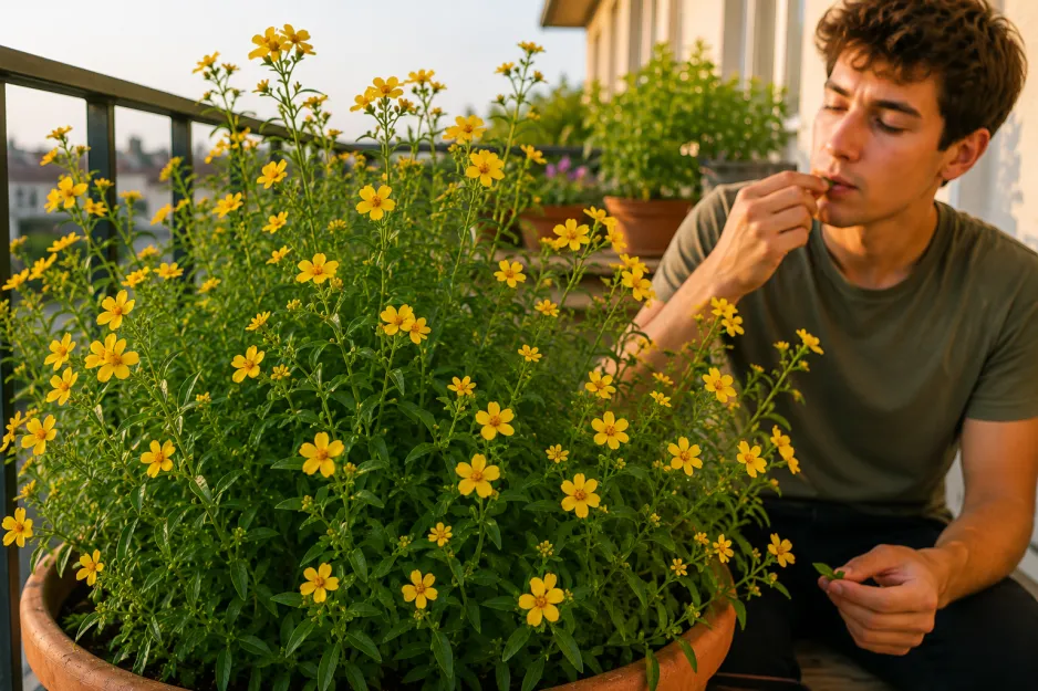 afrikán mexický (Tagetes lucida) afrikán mexický (Tagetes lucida)