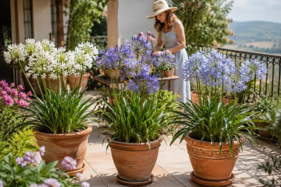 kalokvět (Agapanthus)