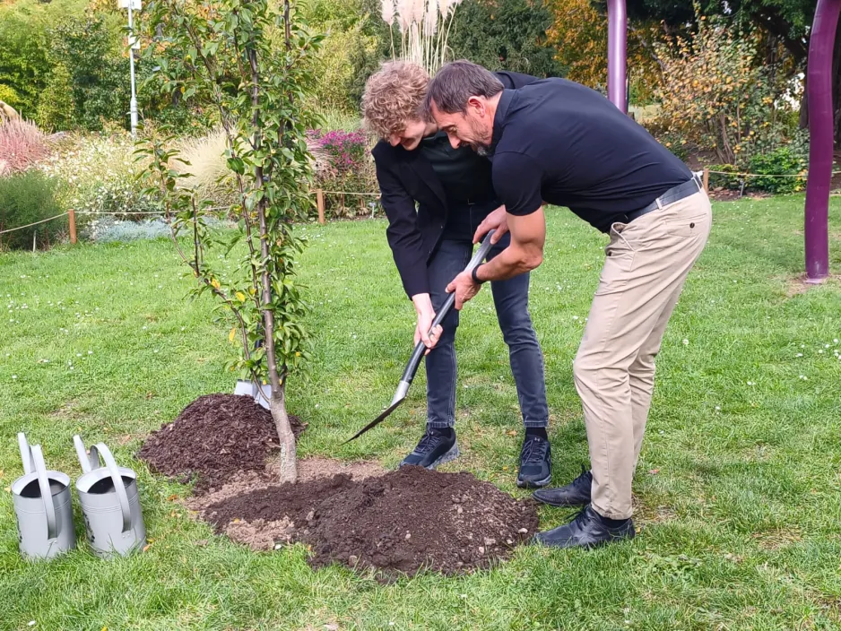 David Kratochvíl zanechal v botanické zahradě svou stopu David Kratochvíl zanechal v botanické zahradě svou stopu