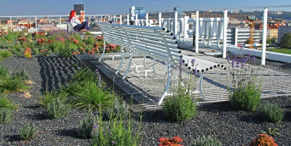 Střecha administrativní budovy Visionary