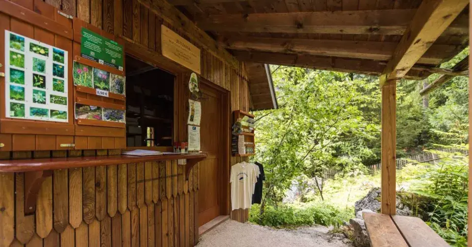 Pokladna zahrady Juliana