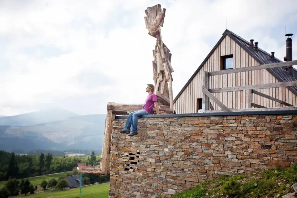 Obří socha Jakuba Flejšara