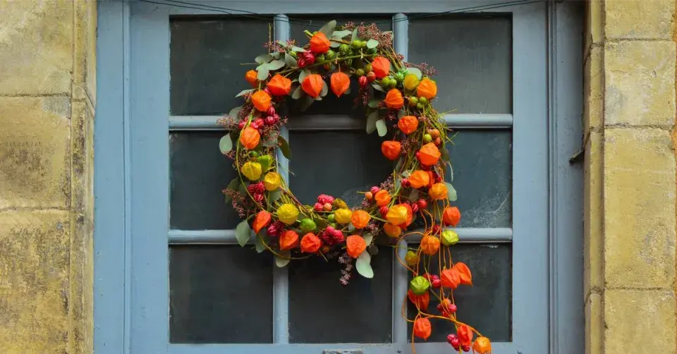 Věnec na dveře