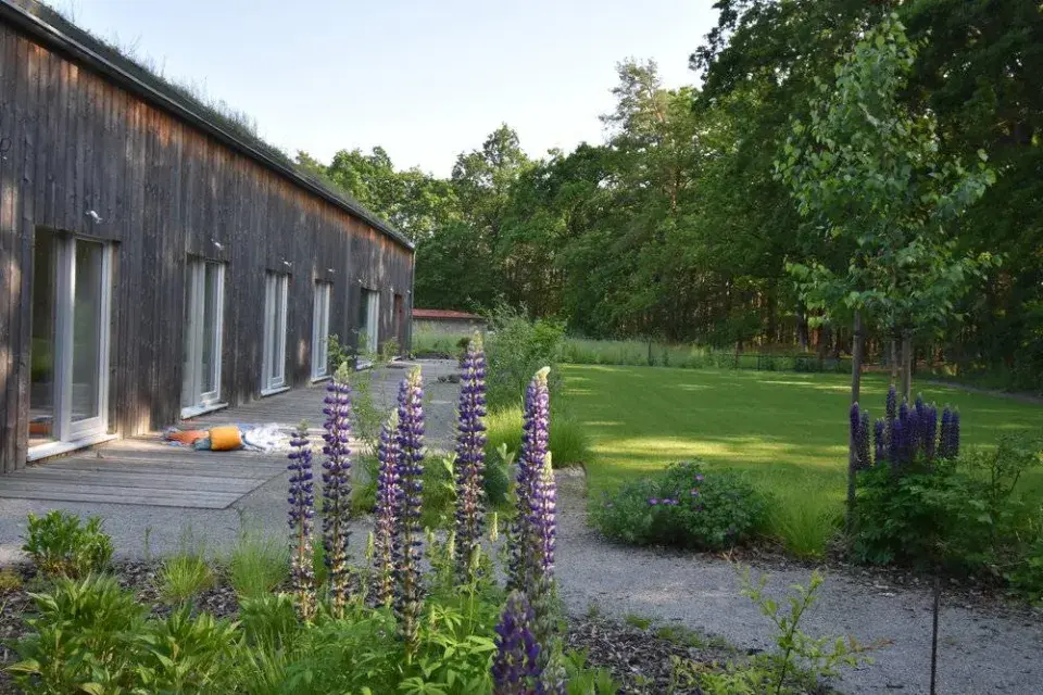 Polštáře na terase