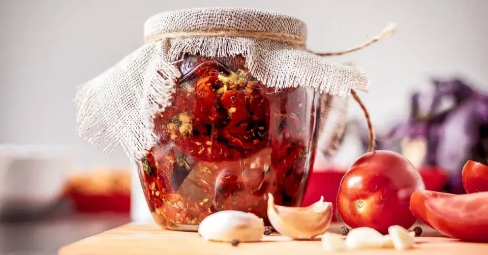 Domácí sušená rajčata