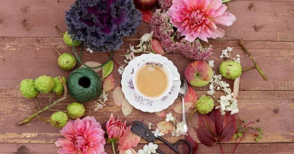 Materiál k podzimnímu aranžování