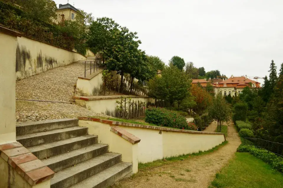 Velká Fürstenberská zahrada - terasy