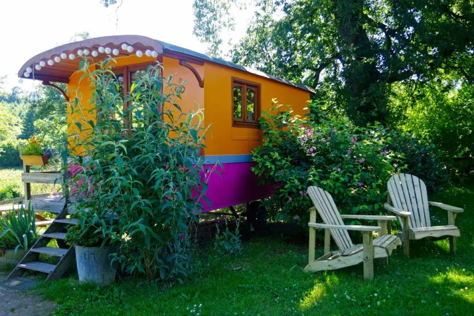 Maringotka v přírodě