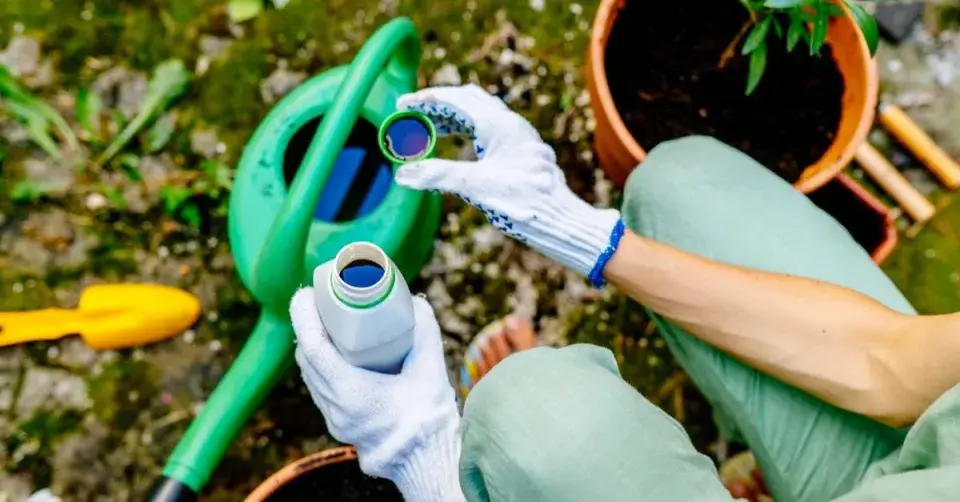 Dávkování tekutého hnojiva