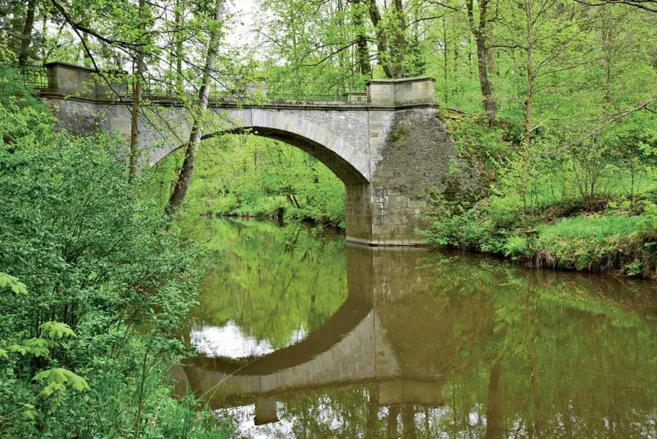 Můstek přes Blanici