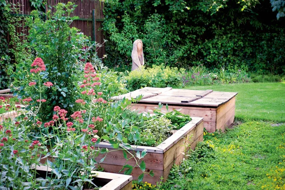 Pískovište ve zvýšeném záhonu