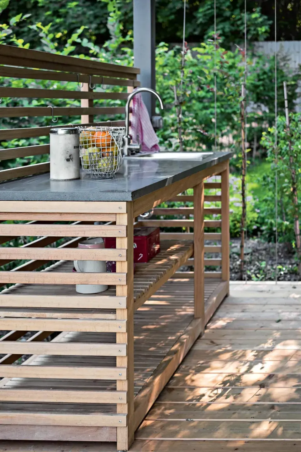 Venkovní kuchyňská linka