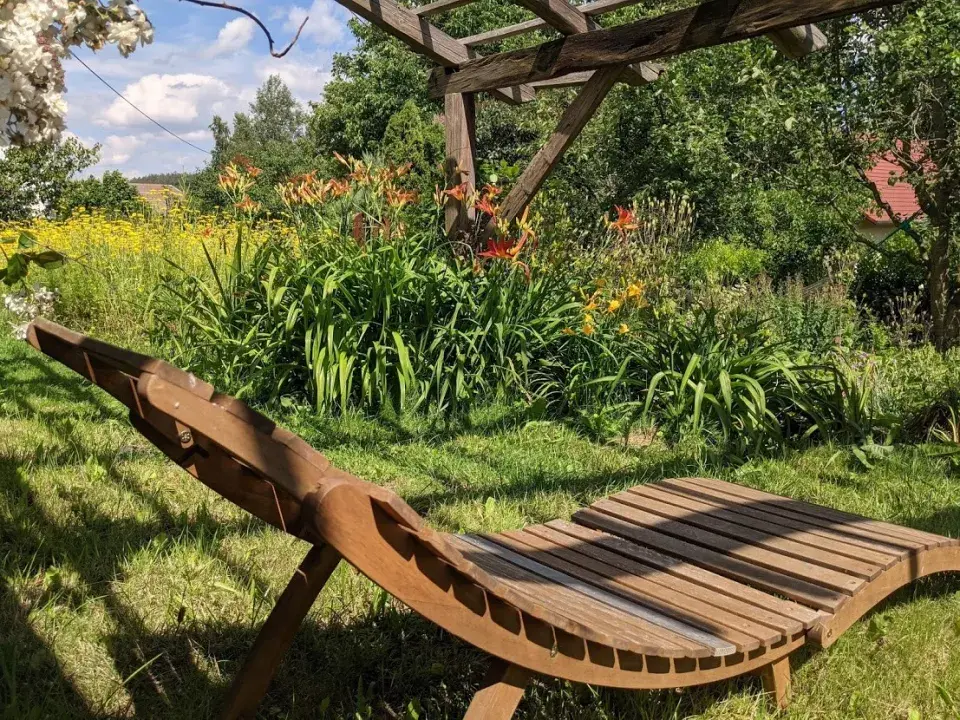 Zahrada U Konipáska lehátko
