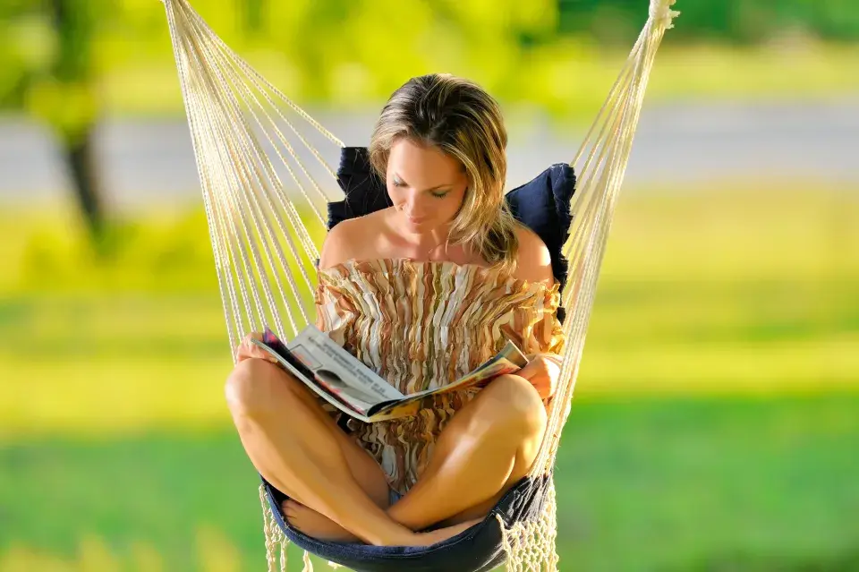 Závěsné houpací křeslo