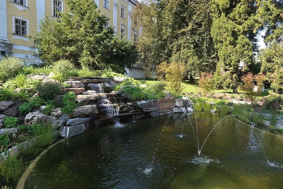 Zámecký park v Bruntále