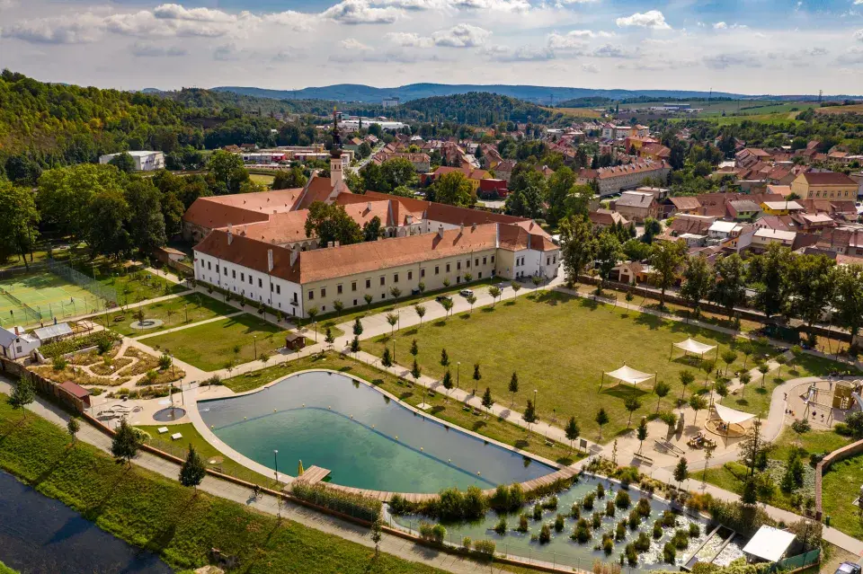 Oslavany z ptačí perspektivy