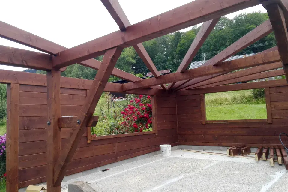 Střecha pergoly