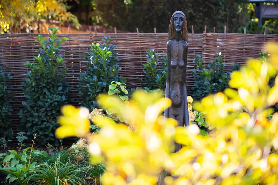 Lískové ploty umění