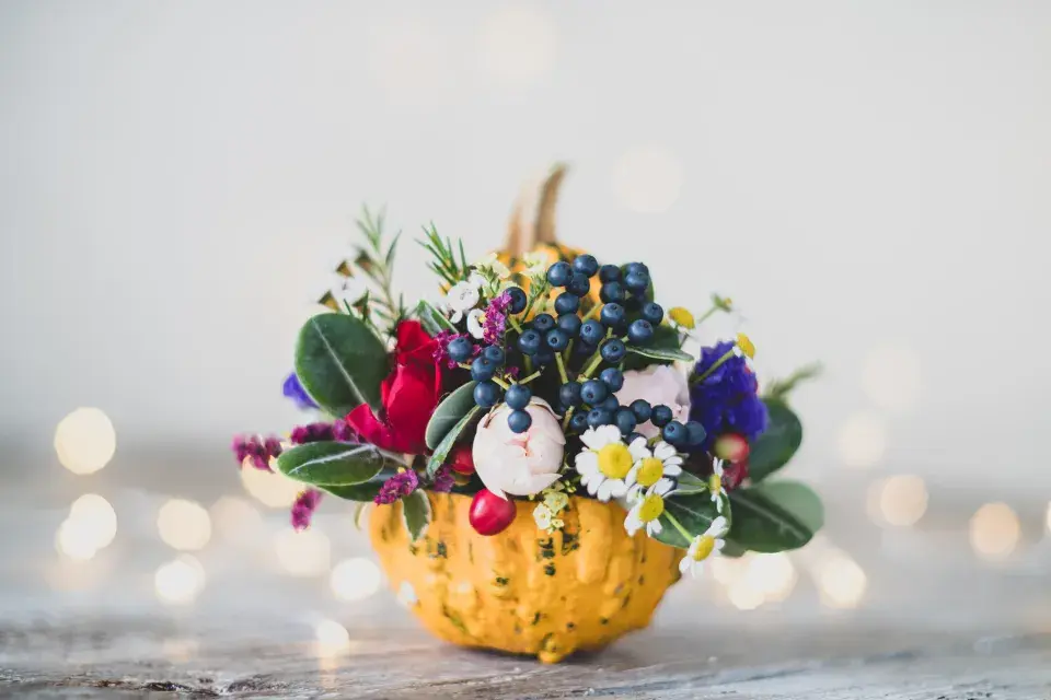 Malé aranžmá z dýní