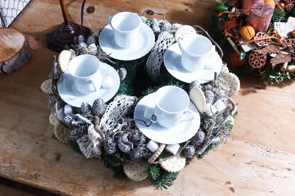 Originální adventní věnec