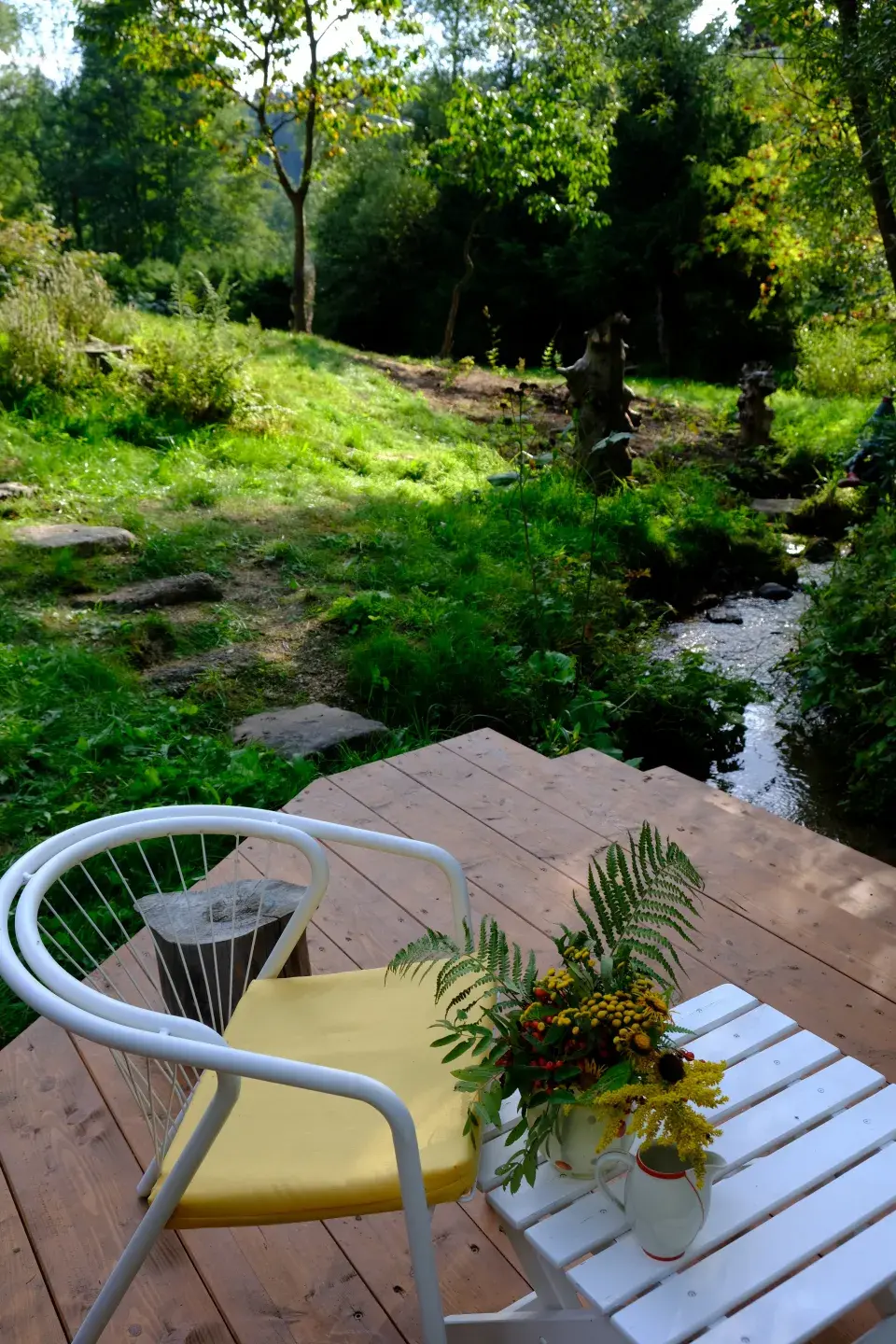 Ferdinandovy zahrady: Proměna zahrady u potoka